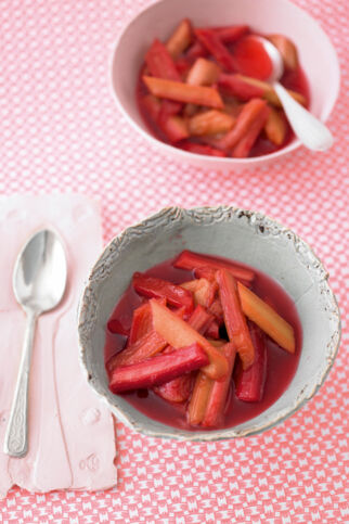 Rhabarberkompott Rhabarberkompott