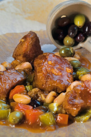 Lamm mit Bohnen Lamm mit Bohnen