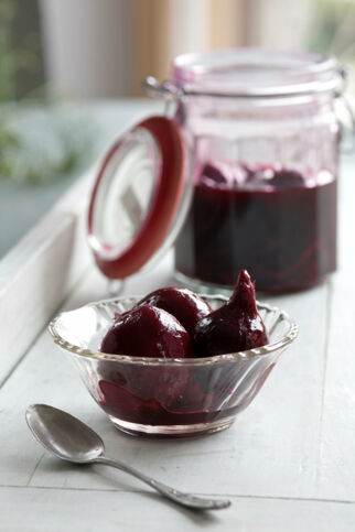 Rote Bete mit Knoblauch Rote Bete mit Knoblauch