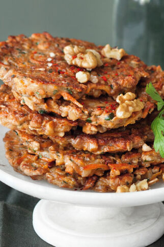 Nussige Möhren-Rösti Nussige Möhren-Rösti