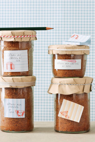 Möhren-Kokos-Kuchen im Glas Möhren-Kokos-Kuchen im Glas