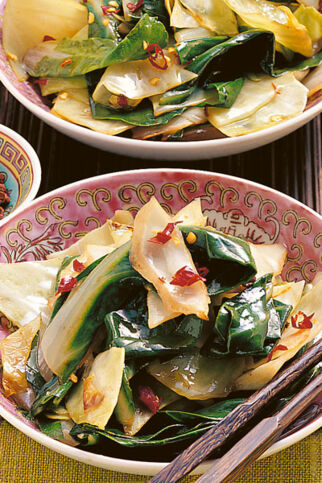 Süß-scharfer Weißkohl Süß-scharfer Weißkohl