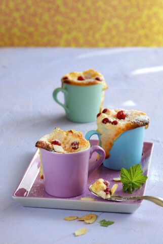 Quarkauflauf mit Johannisbeeren Quarkauflauf mit Johannisbeeren