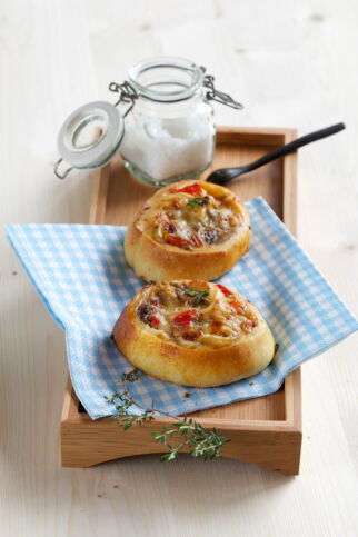 Hackfleisch-Schnecken Hackfleisch-Schnecken