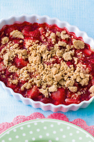 Erdbeer-Crumble Erdbeer-Crumble