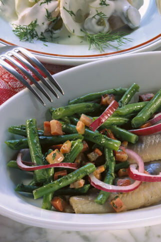 Matjes mit grünen Bohnen Matjes mit grünen Bohnen