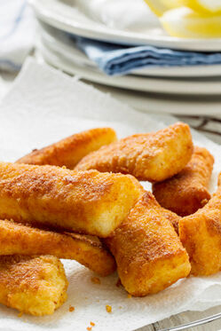 Gebackene Zanderfilets Gebackene Zanderfilets