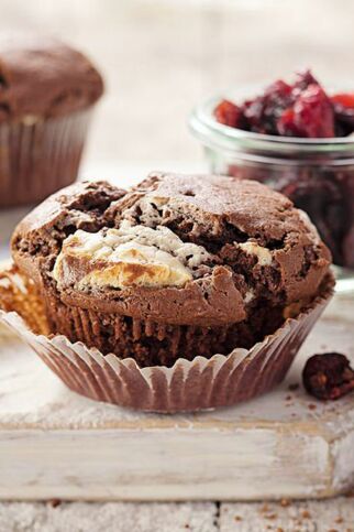 Schoko-Cranberry-Muffins Schoko-Cranberry-Muffins