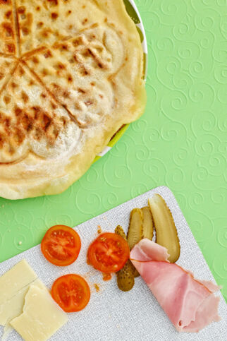 Croque-Monsieur-Waffeln Croque-Monsieur-Waffeln