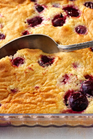 Clafoutis mit Kirschen Clafoutis mit Kirschen