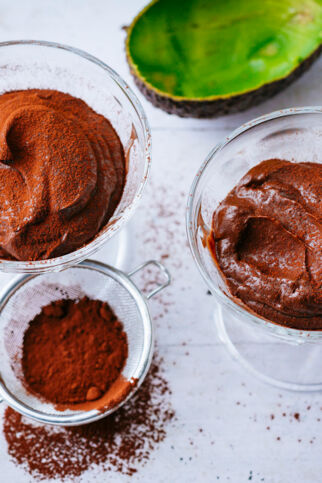 Avocado-Schoko-Dessert Avocado-Schoko-Dessert