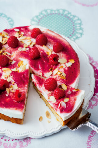 Himbeer-Frischkäse-Torte Himbeer-Frischkäse-Torte