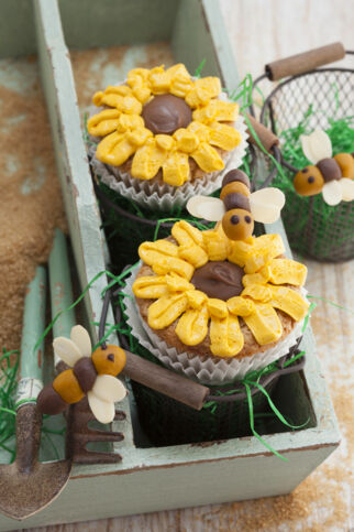 Sonnenblumen-Cupcakes Sonnenblumen-Cupcakes