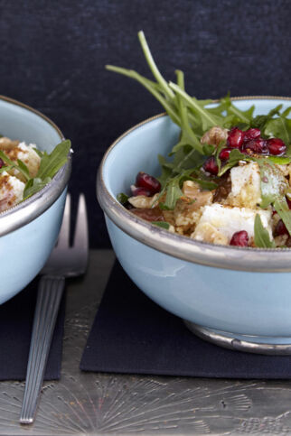 Couscoussalat mit Granatapfel Couscoussalat mit Granatapfel