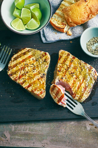 Marinierte Thunfischsteaks Marinierte Thunfischsteaks