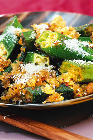 Okra-Masala Okra-Masala