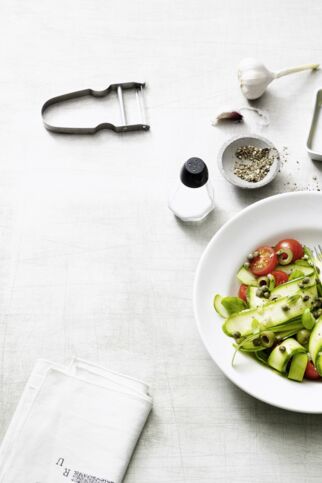 Zucchininudel-Salat Zucchininudel-Salat