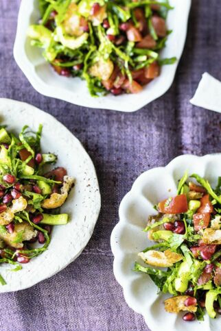 Fattoush mit Granatapfel Fattoush mit Granatapfel