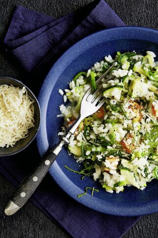 Grünes Gemüserisotto Grünes Gemüserisotto