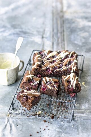 Saftige Kirsch-Brownies Saftige Kirsch-Brownies