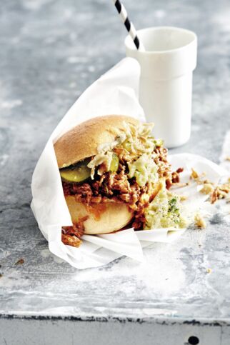 Sloppy Joe mit Rührei Sloppy Joe mit Rührei