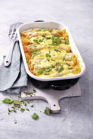 Gefüllte Kräuter-Crespelle Gefüllte Kräuter-Crespelle