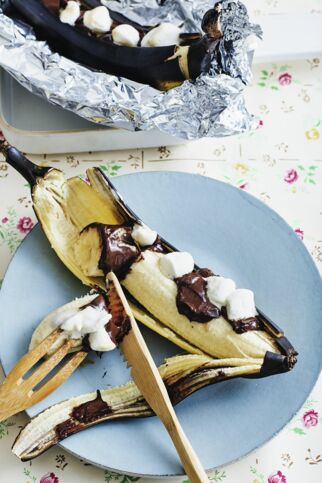 Gegrillte Bananen Gegrillte Bananen