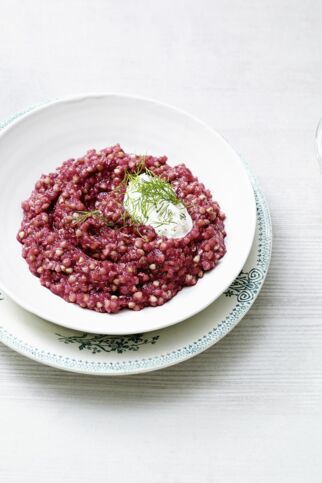 Rote-Bete-Buchweizen-Risotto Rote-Bete-Buchweizen-Risotto