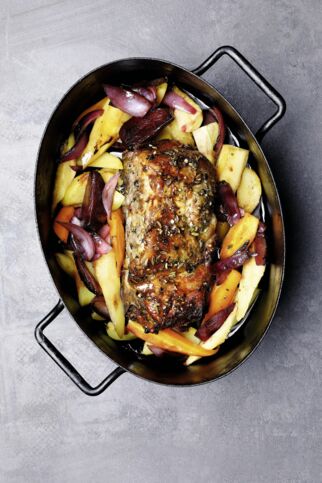 Mini-Braten mit Wintergemüse Mini-Braten mit Wintergemüse