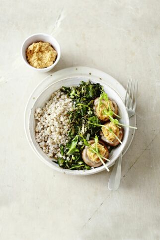 Buchweizen-Champignon-Bowl Buchweizen-Champignon-Bowl