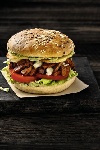 Wildschwein-Burger Wildschwein-Burger