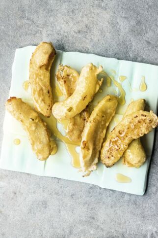 Frittierte Bananen Frittierte Bananen