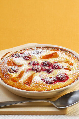 Aprikosen-Kirsch-Clafoutis Aprikosen-Kirsch-Clafoutis