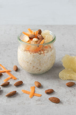 Pomelo-Mandel-Overnight Oat Pomelo-Mandel-Overnight Oat