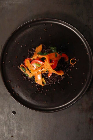 Belugalinsen-mit-Spinat Belugalinsen-mit-Spinat