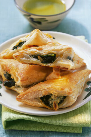 Spinat-Mozzarella-Ecken Spinat-Mozzarella-Ecken