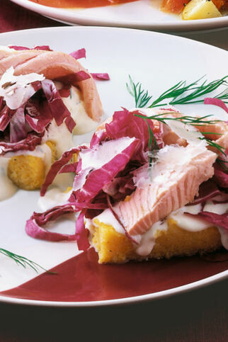 Lachs-Polenta-Schnitten Lachs-Polenta-Schnitten