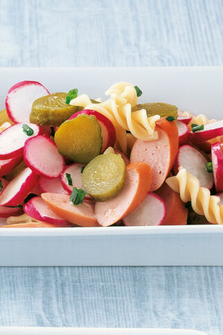 Nudel-Wurst-Salat Nudel-Wurst-Salat