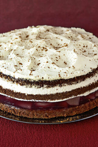 Glühwein-Birnentorte Glühwein-Birnentorte