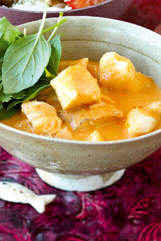 Rotes Thai-Fischcurry Rotes Thai-Fischcurry