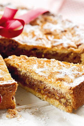 Bündner Nusskuchen Bündner Nusskuchen