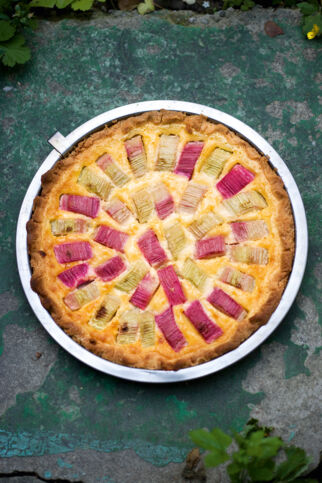 Rhabarbertarte Kristina Rhabarbertarte Kristina