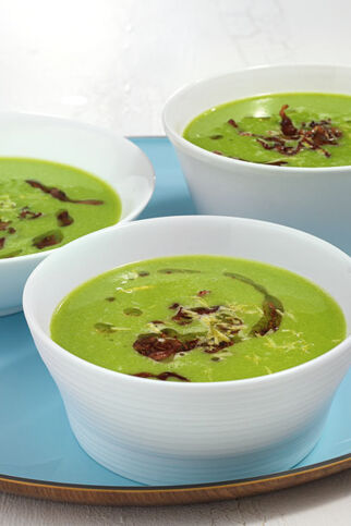 Erbsensuppe mit Bacon Erbsensuppe mit Bacon