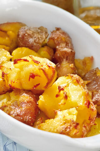 Zerdrückte Kartoffeln Zerdrückte Kartoffeln