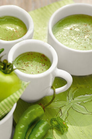 Grüne Tomatensuppe Grüne Tomatensuppe