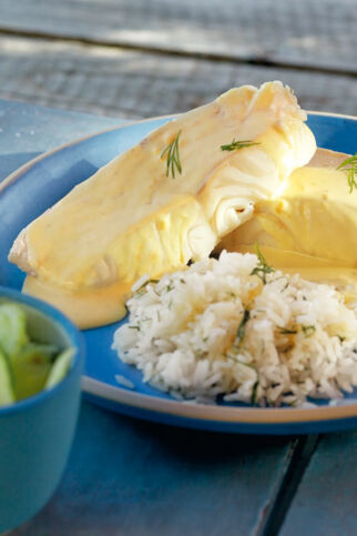 Fischfilet in Senfsauce Fischfilet in Senfsauce