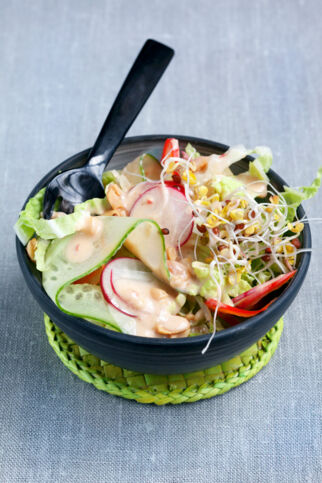 Asiatischer Rohkostsalat Asiatischer Rohkostsalat
