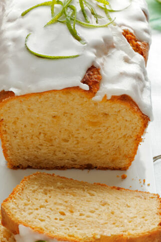 Limettenkuchen mit Seidentofu Limettenkuchen mit Seidentofu