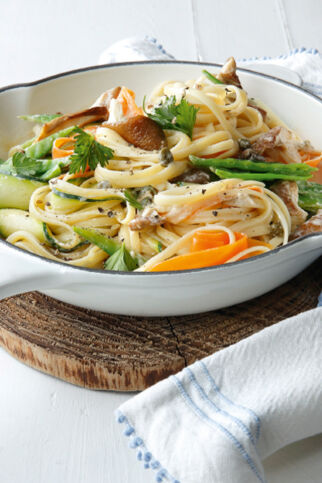Gemüse-Linguine Gemüse-Linguine