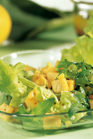 Gebratener Ingwer-Tofu Gebratener Ingwer-Tofu